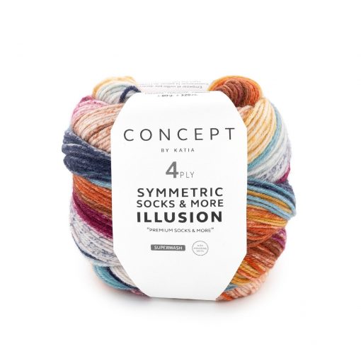 Katia Symmetric socks & more – illusion