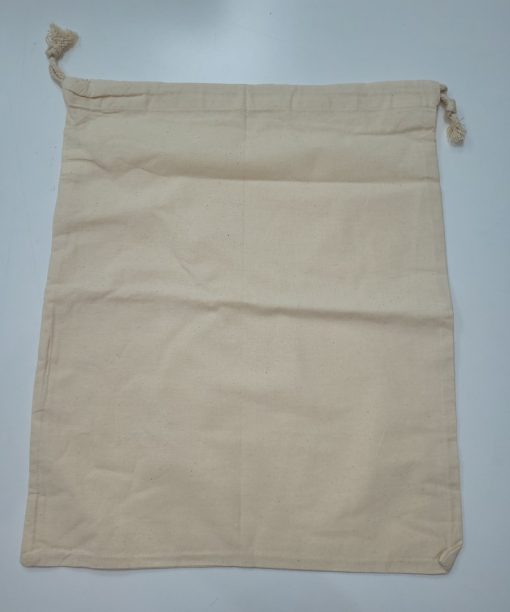 Bolsa algodón para ropita  38x45 cm  BL0032