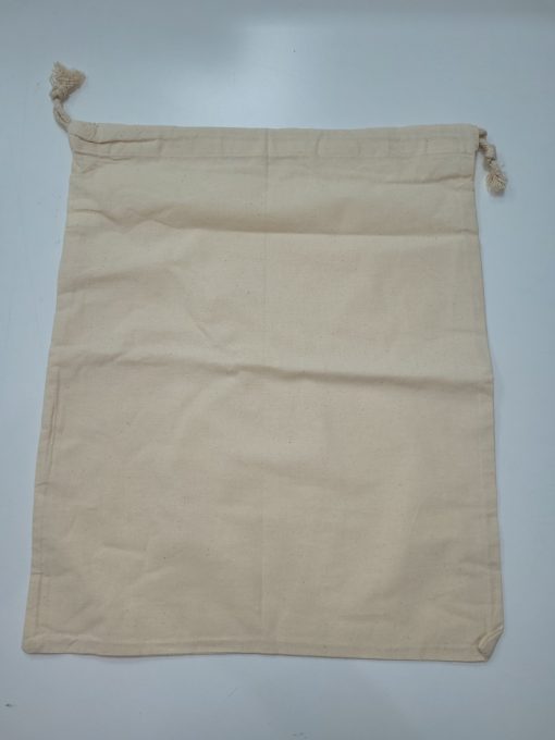 Bolsa algodón para ropita  38x45 cm  BL0032