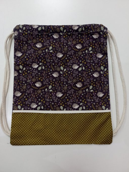 Mochila cuerdas erizos