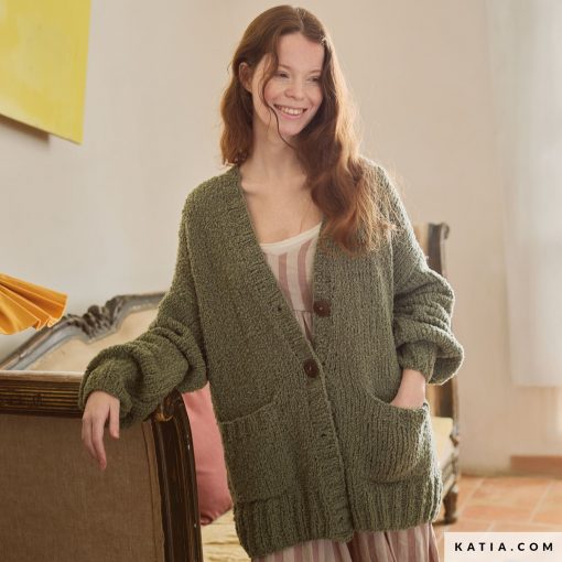 Katia revista  Mujer 100% WOOL TEXTURES 1 - Imagen 3