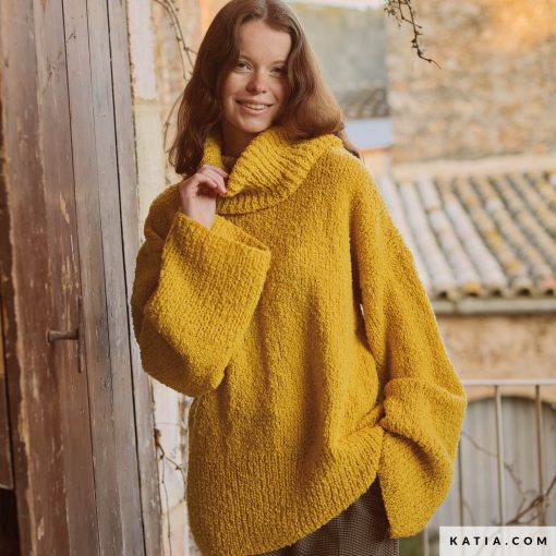 Katia revista  Mujer 100% WOOL TEXTURES 1 - Imagen 6