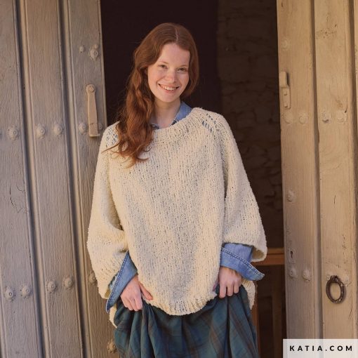 Katia revista  Mujer 100% WOOL TEXTURES 1 - Imagen 7